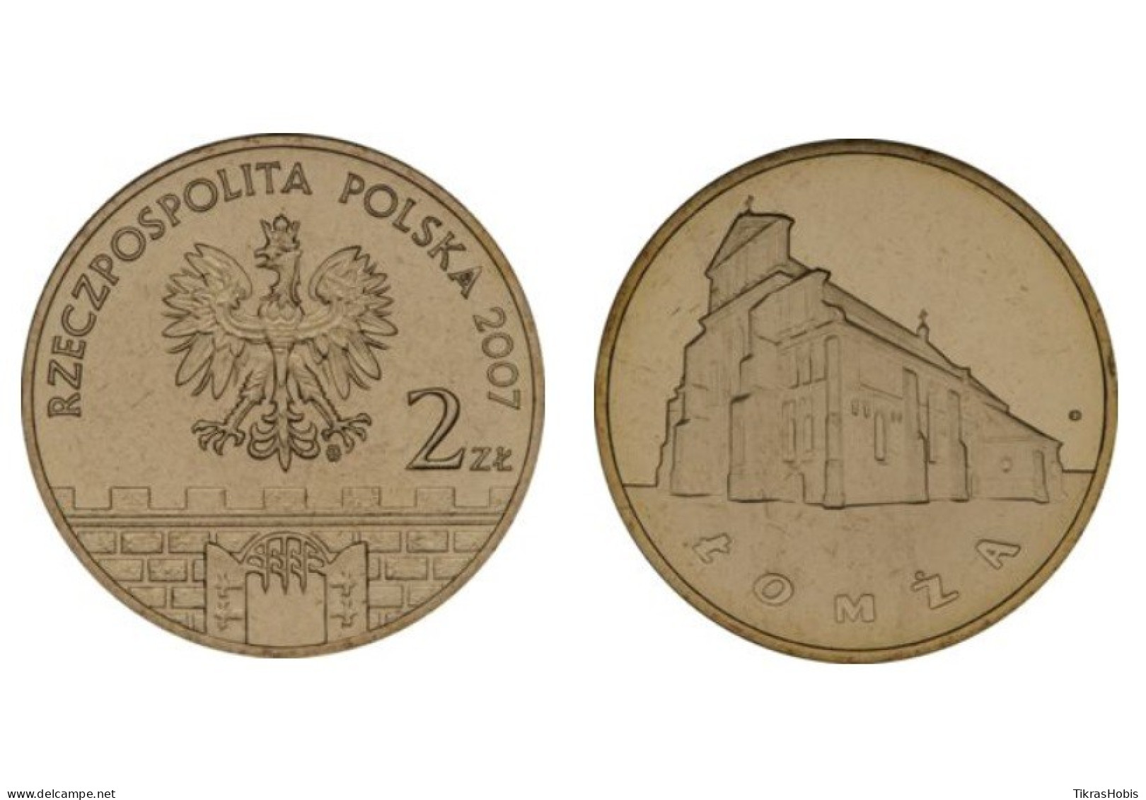 Poland 2 Zlotys, 2007 Lomza Y616 - Polonia