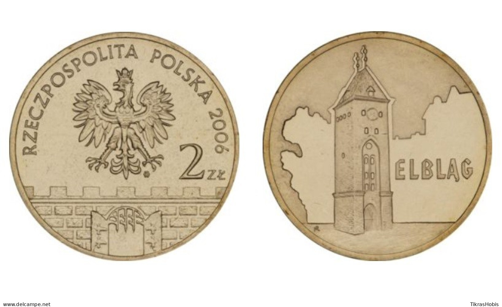 Poland 2 Zlotys, 2006 Elbing Y546 - Polen