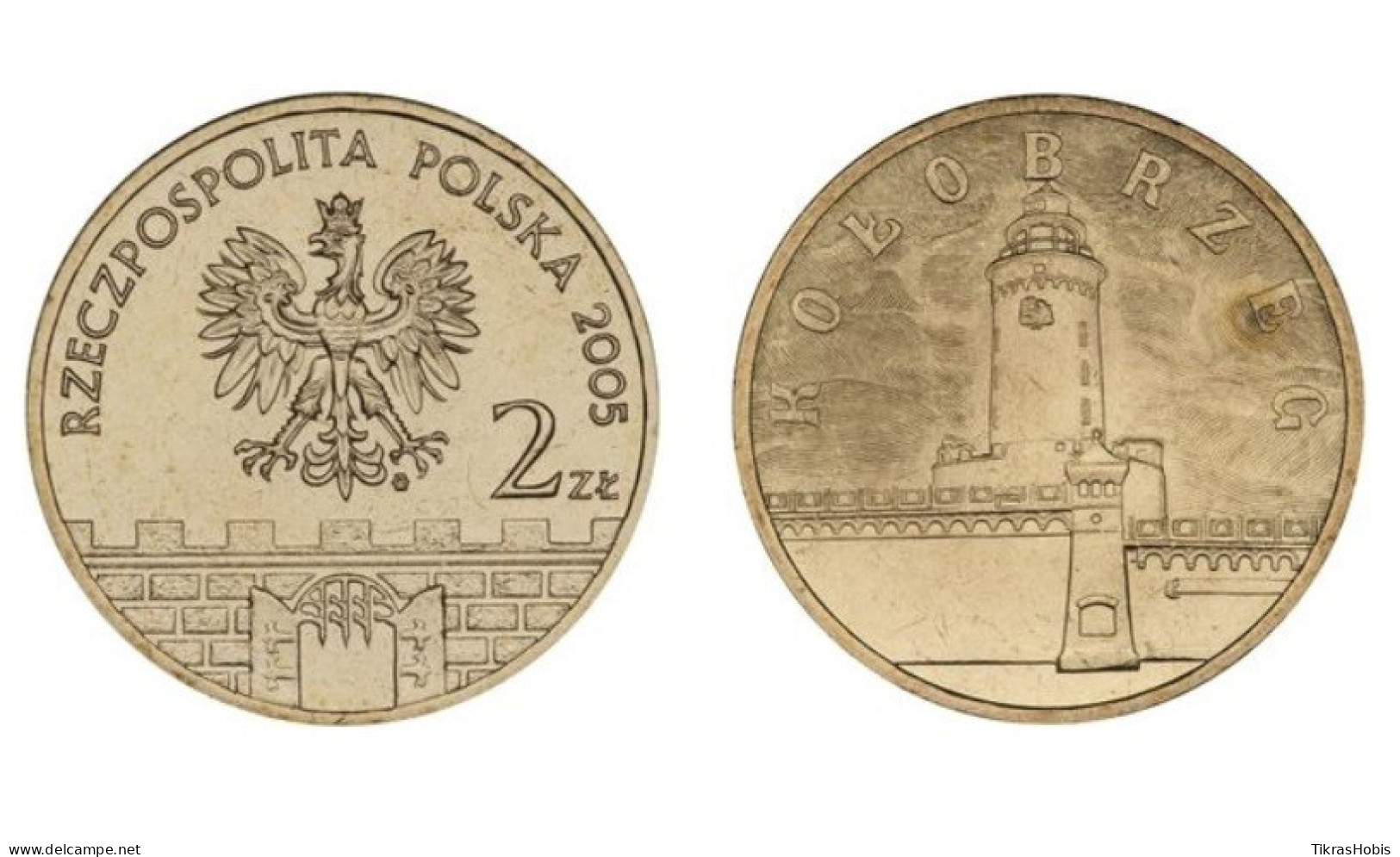 Poland 2 Zlotys, 2005 Kolobrzeg Y528 - Polen