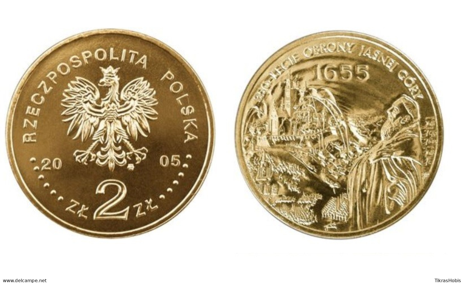 Poland 2 Zlotys, 2005 350 Defense Of Jasna Gora Y524 - Polen