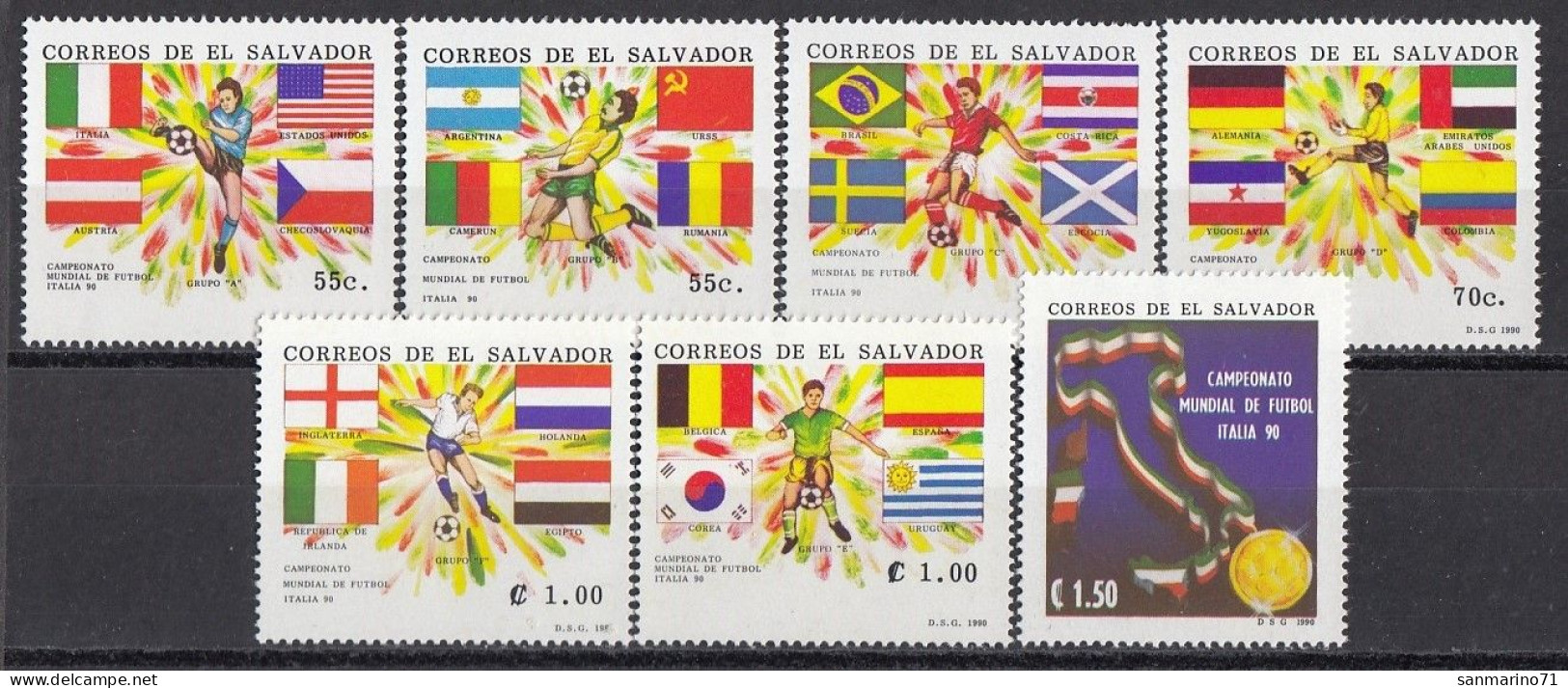 EL SALVADOR 1793-1799,unused (**) - 1990 – Italien