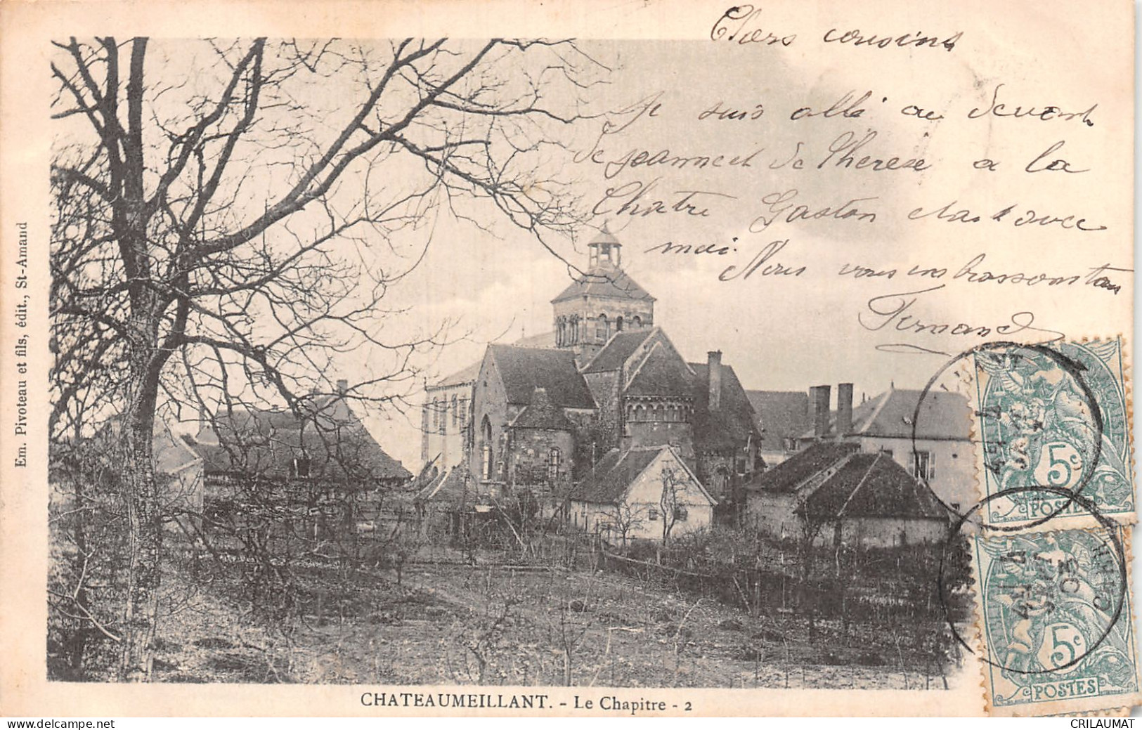 18-CHATEAUMEILLANT-N°T2983-B/0307 - Châteaumeillant