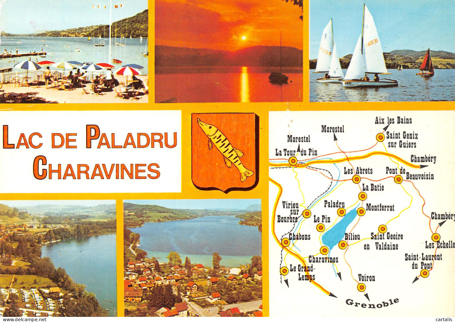 38-PALADRU CHARAVINES LE LAC-N°C-3629-D/0205 - Paladru