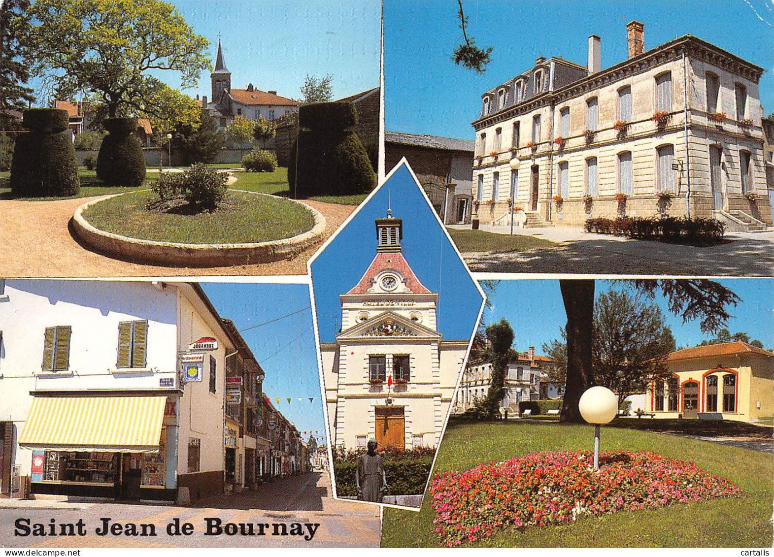 38-SAINT JEAN DE BOURNAY-N°C-3629-D/0123 - Saint-Jean-de-Bournay