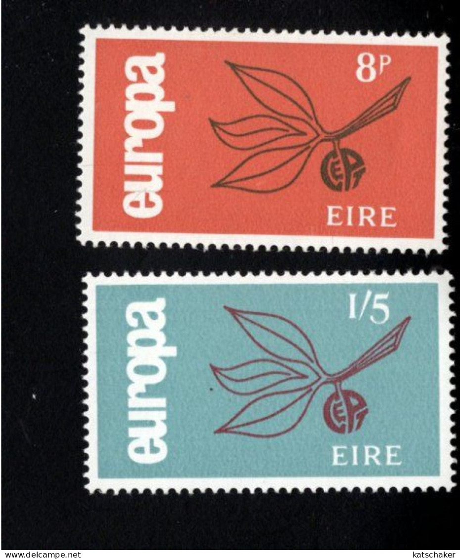 2000955533 1965  SCOTT 204 205 (XX) POSTFRIS  MINT NEVER HINGED - EUROPA ISSUE - Unused Stamps