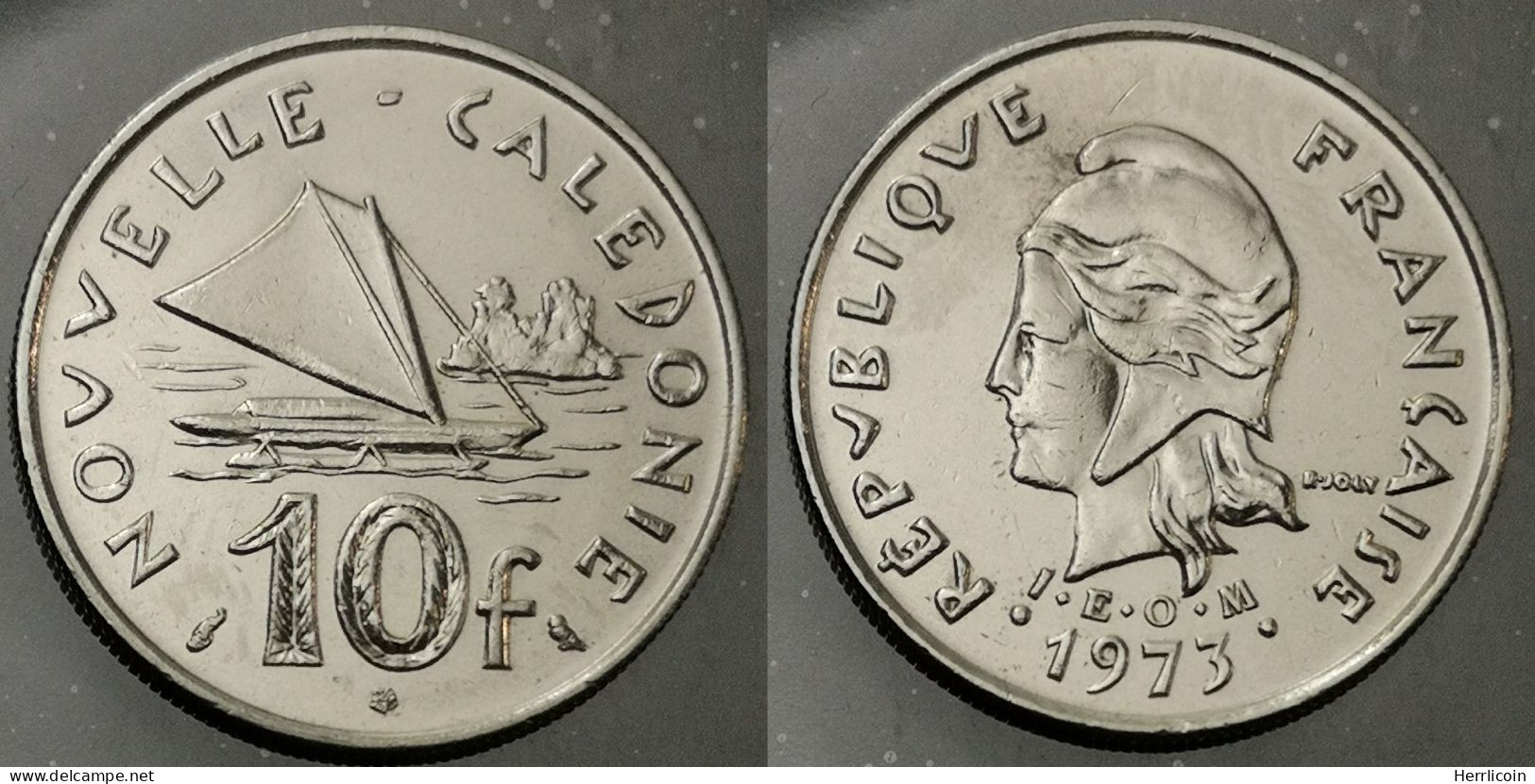 Monnaie Nouvelle Calédonie - 1973  - 10 Franc IEOM - Nuova Caledonia
