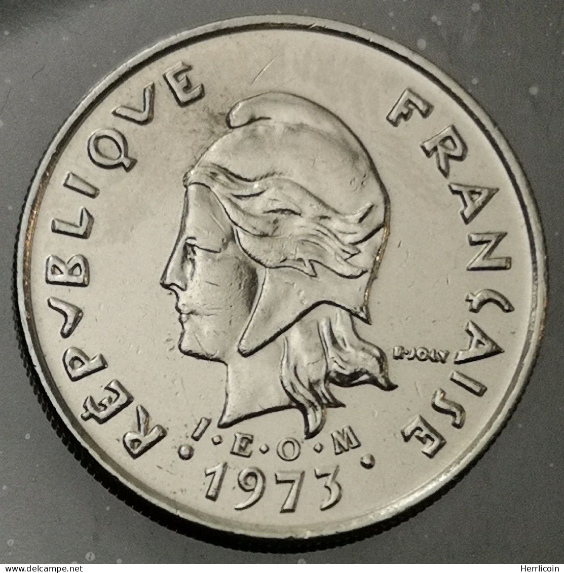 Monnaie Nouvelle Calédonie - 1973  - 10 Franc IEOM - Nouvelle-Calédonie