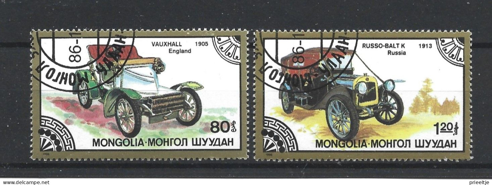 Mongolia 1986 Classic Cars High Values Y.T. 1475/1476 (0) - Mongolia