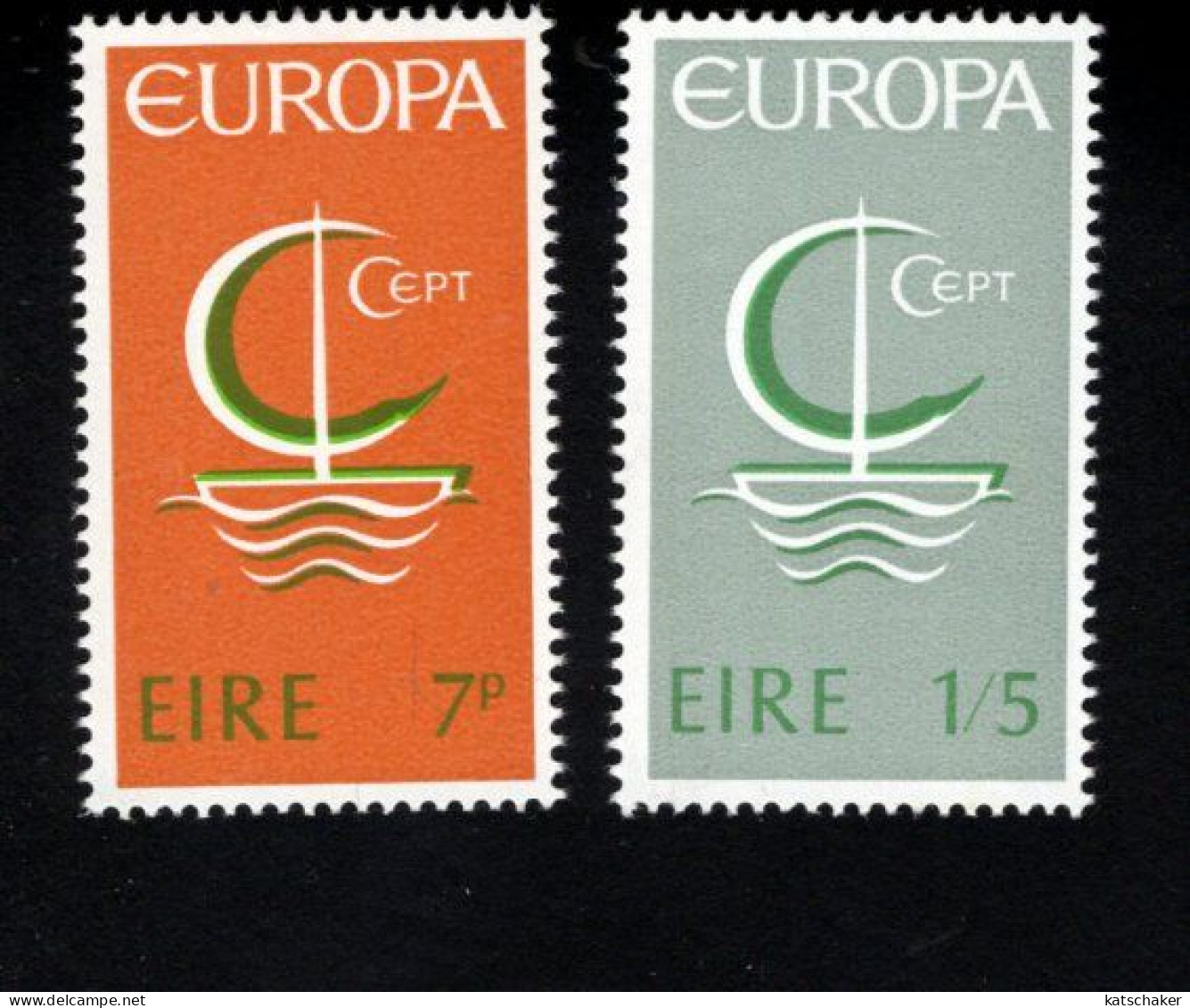 2000961566 1966  SCOTT 216 217 (XX) POSTFRIS  MINT NEVER HINGED - EUROPA ISSUE - Ongebruikt