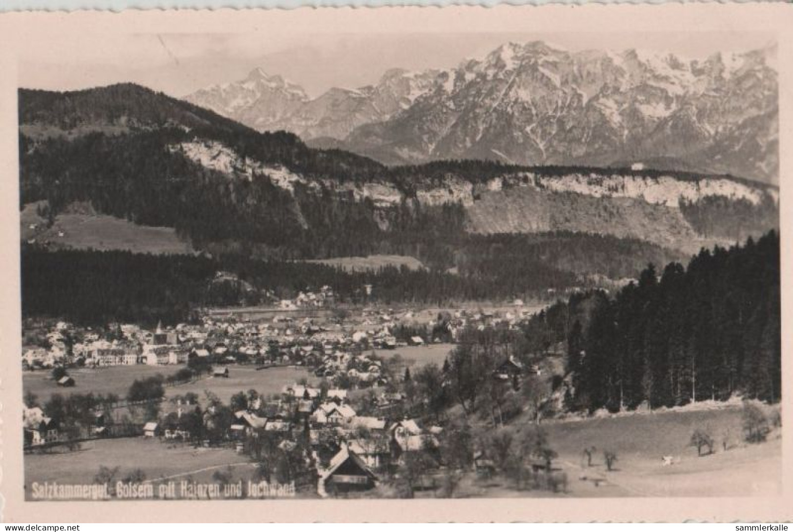 38961 - Österreich - Goisern - Mit Hainzen Und Jochwand - Ca. 1950 - Bad Goisern