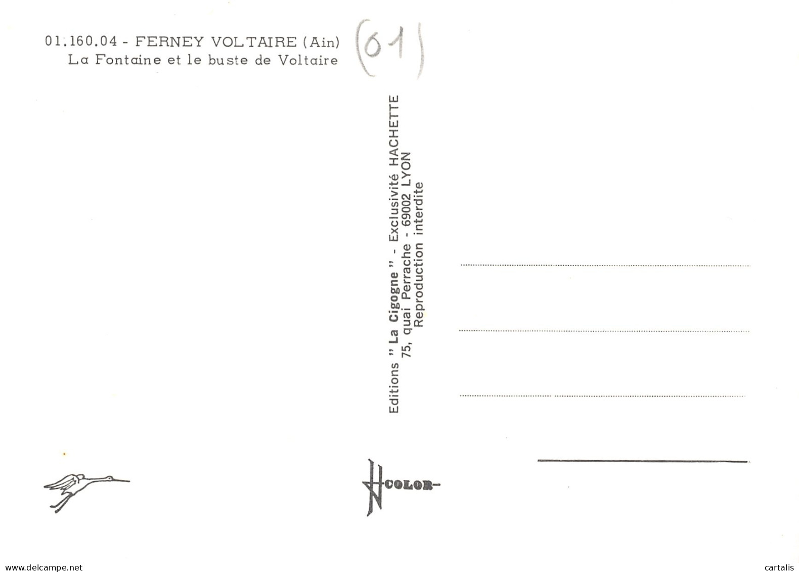 1-FERNEY VOLTAIRE-N°C-3631-B/0129 - Ferney-Voltaire