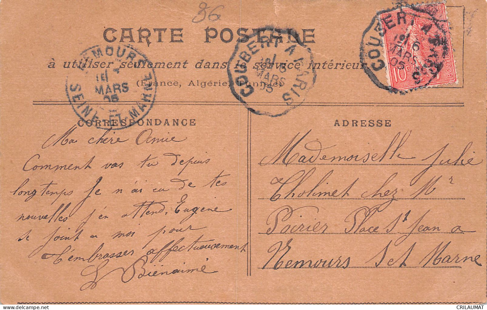 68-CERNAY-N°T2985-A/0057 - Cernay