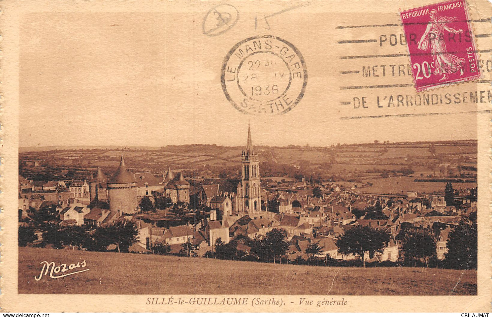 72-SILLE LE GUILLAUME-N°T2985-C/0363 - Sille Le Guillaume