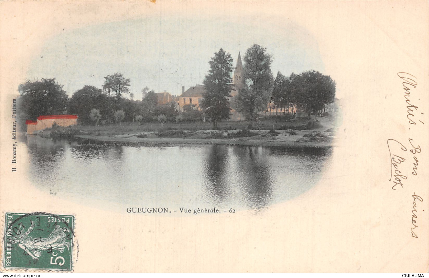 71-GUEUGNON-N°T2985-C/0209 - Gueugnon