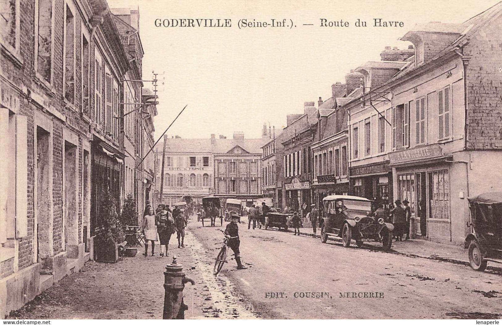 D4715 GODERVILLE Route Du Havre - Goderville