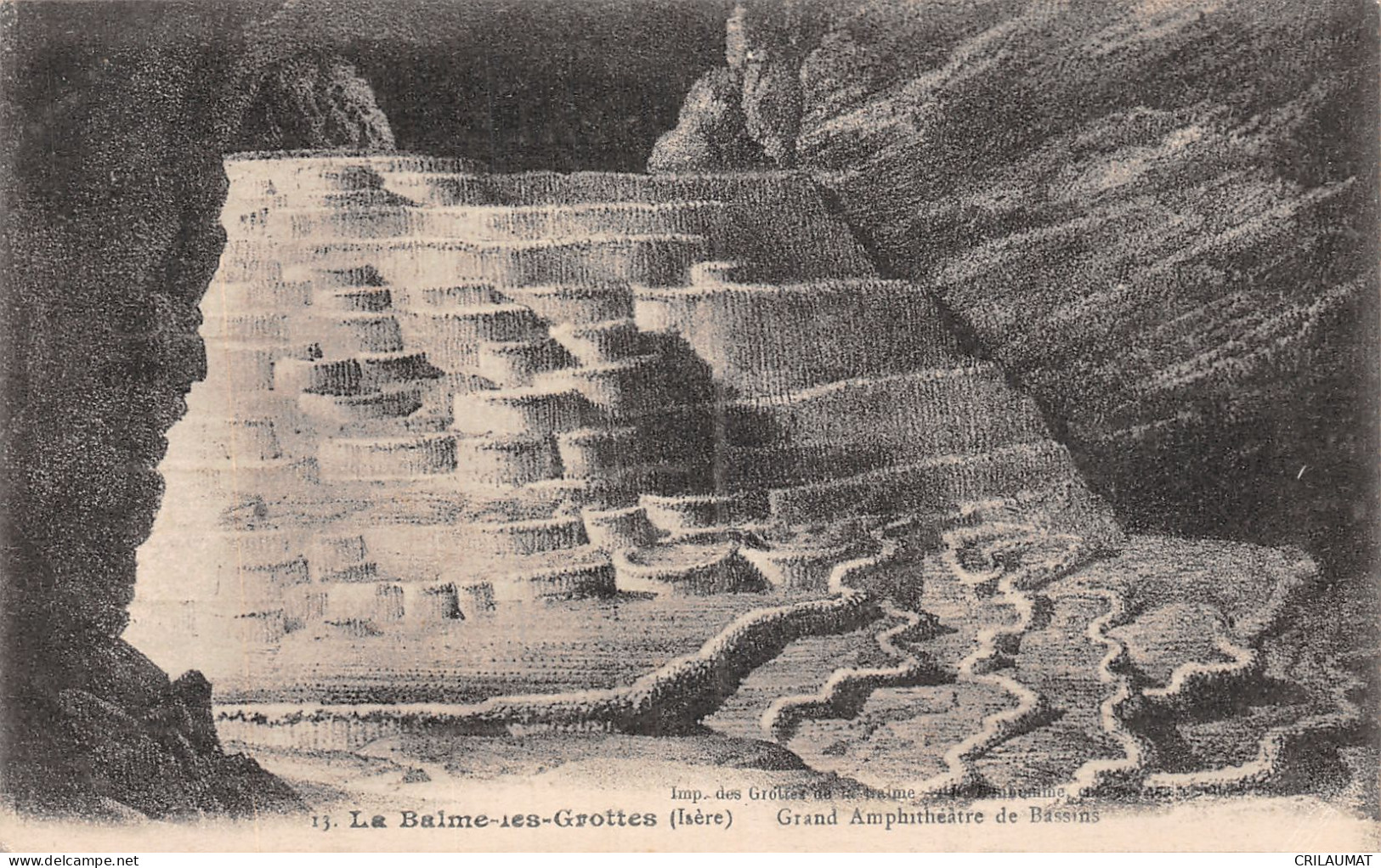 38-LA BALME LES GROTTES-N°T2985-G/0355 - La Balme-les-Grottes