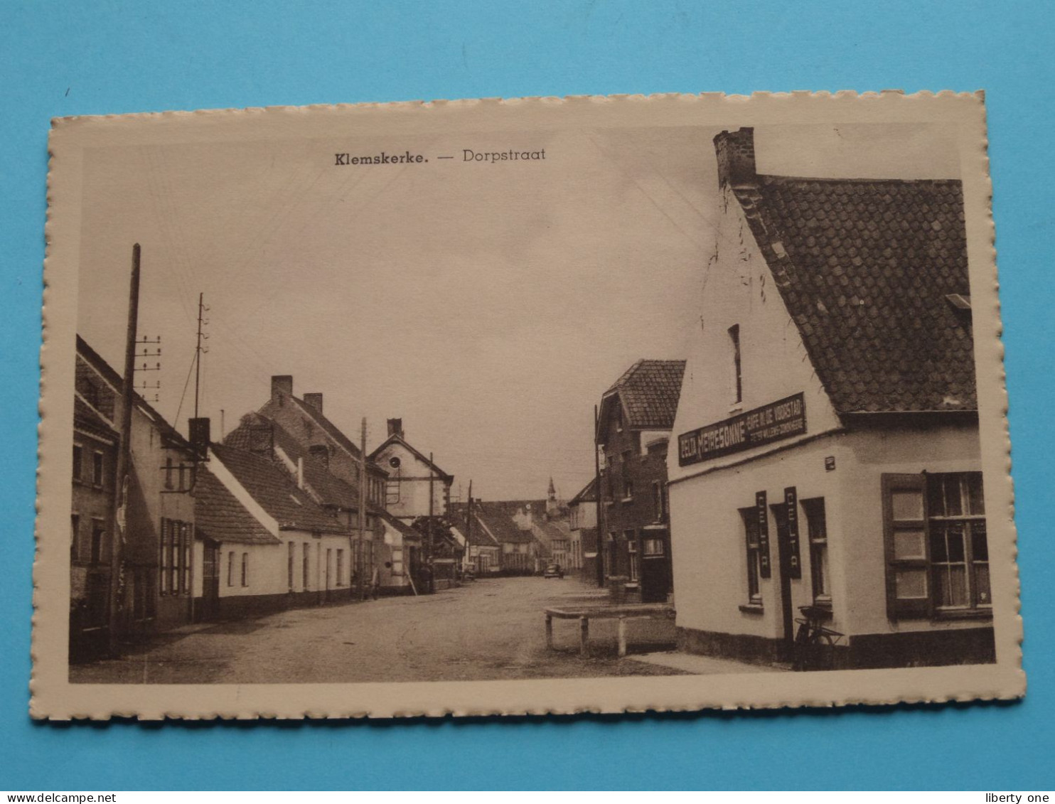 KLEMSKERKE > DORPSTRAAT ( Edit. : M. Adriaans ) Anno 19?? ( Zie Scans ) ! - De Haan