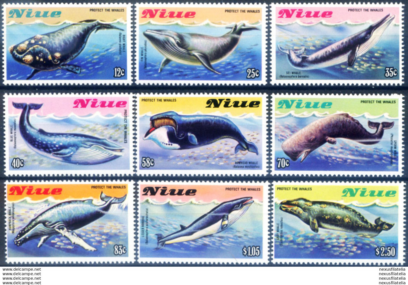 Fauna. Cetacei 1983. - Niue