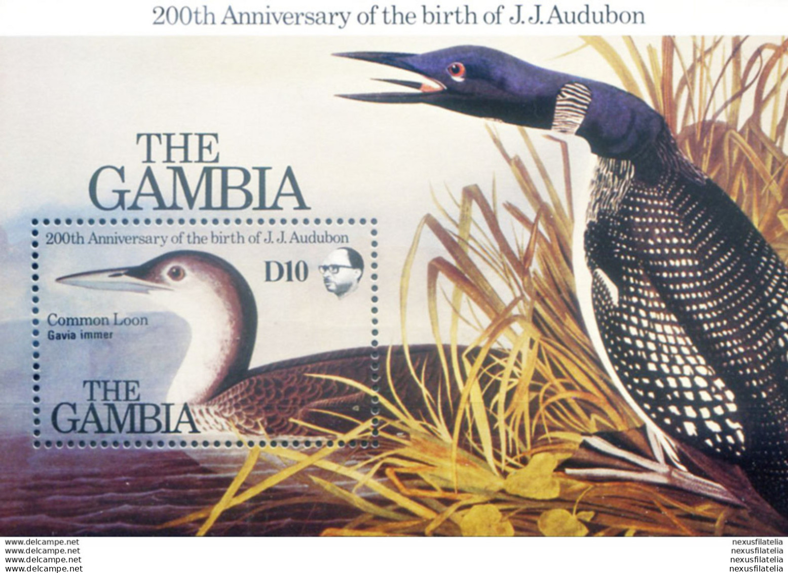 Fauna. Uccelli 1985. - Gambia (1965-...)