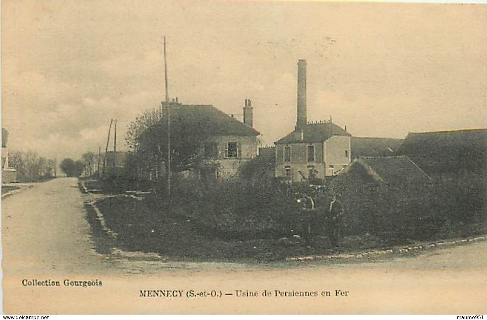 91 MENNECY - USINE DE PERSIENNES EN FER - Mennecy