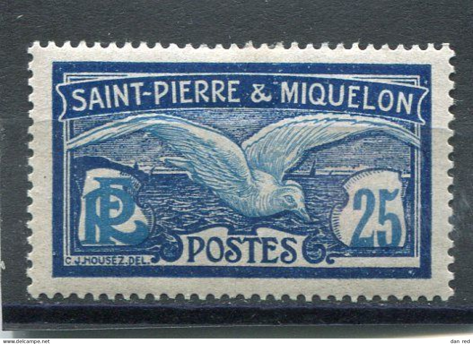 SAINT-PIERRE ET MIQUELON N° 84 * (Y&T) (Neuf Charnière) - Unused Stamps
