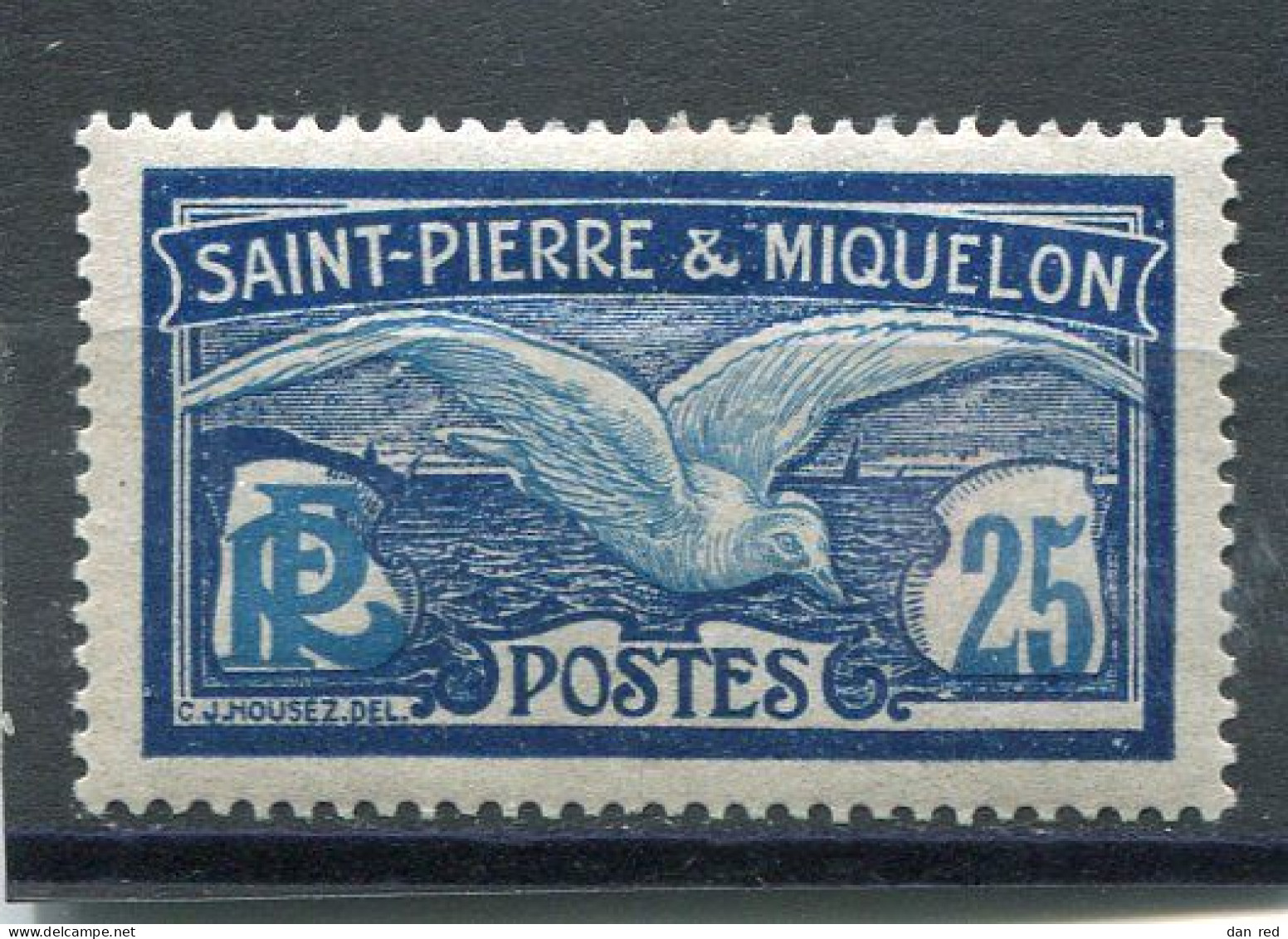 SAINT-PIERRE ET MIQUELON N° 84 * (Y&T) (Neuf Charnière) - Neufs