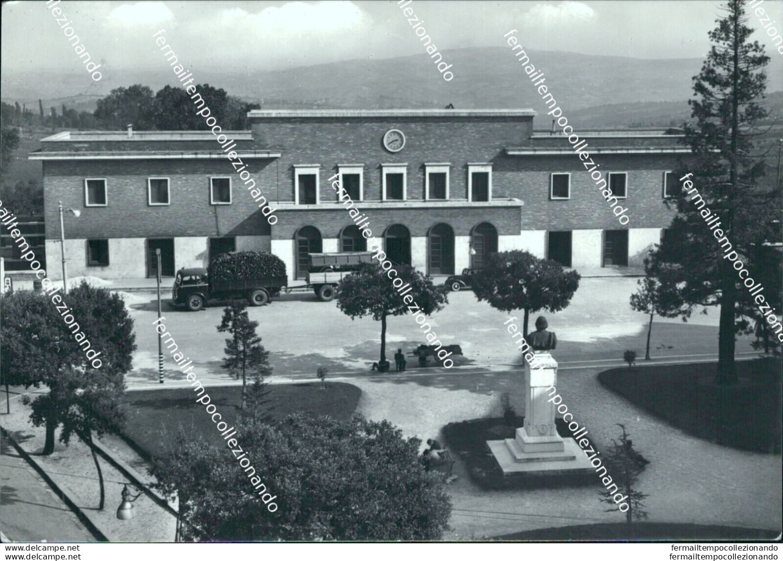 Cl409 Cartolina Campobasso Citta' Stazione Ferroviaria - Campobasso