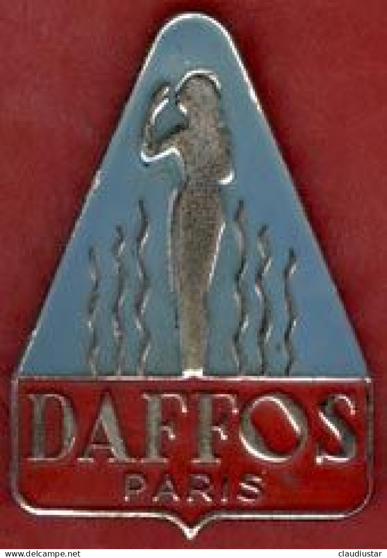 ** PLAQUE  DAFFOS  -  PARIS ** - Altri & Non Classificati