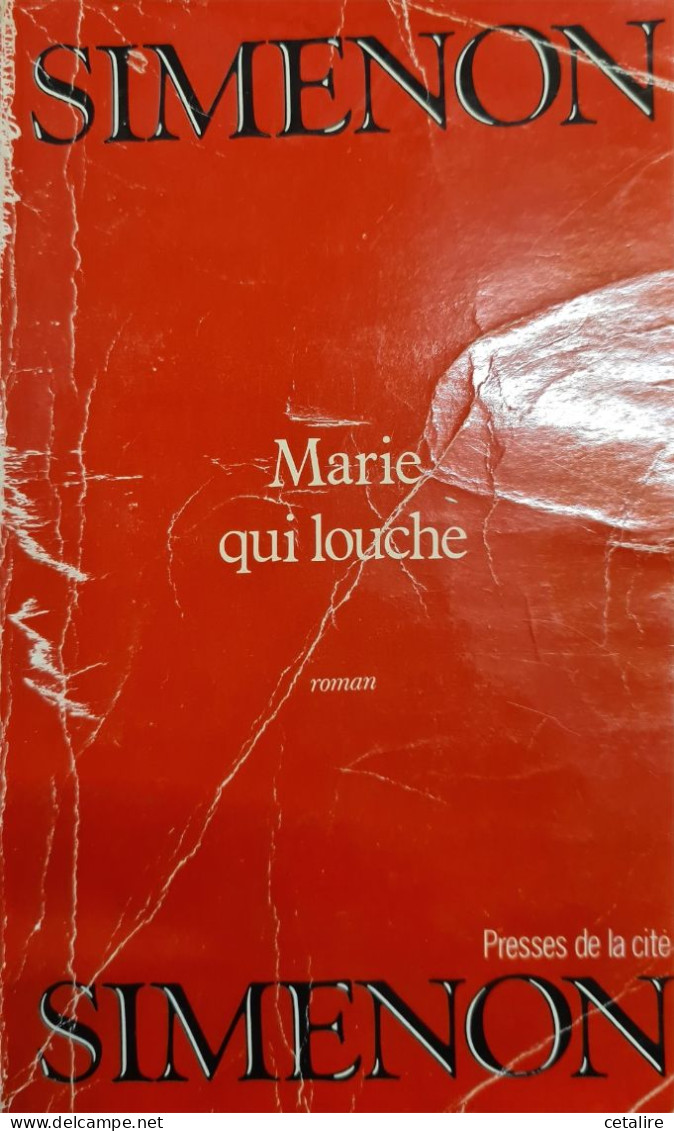 Marie Qui Louche Simenon +++etat Correct+++ - Belgische Autoren