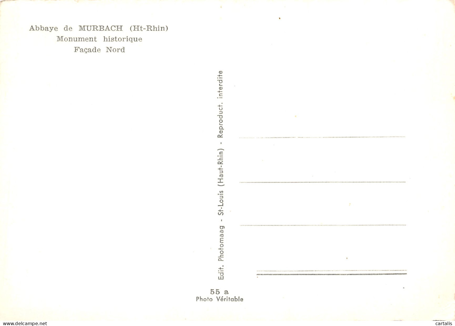 68-MURBACH ABBAYE-N°C-3640-A/0379 - Murbach