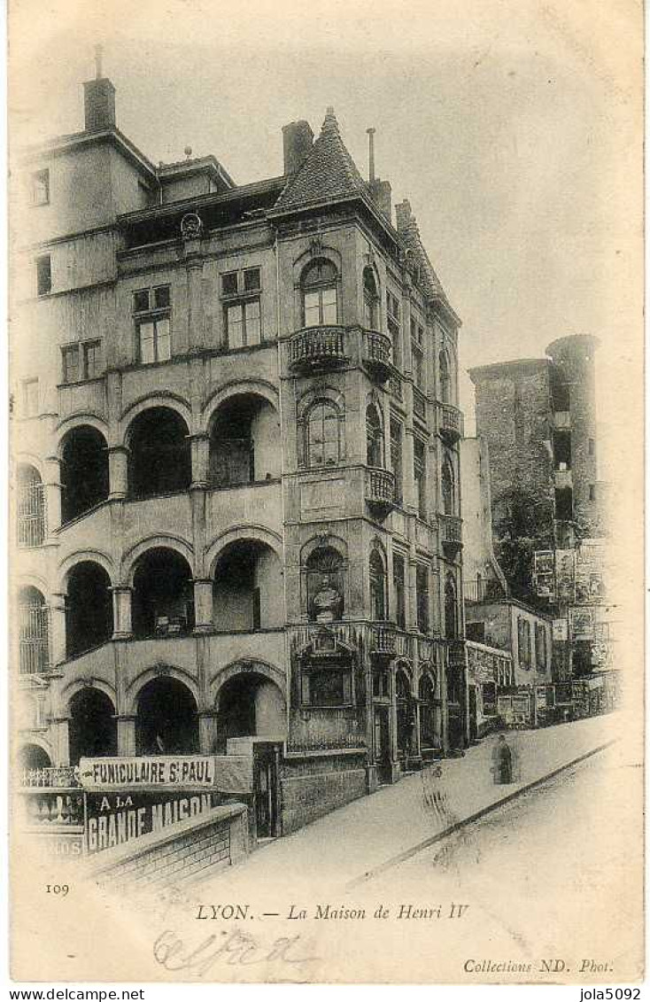 69 - LYON - La Maison De Henri IV - Lyon 5