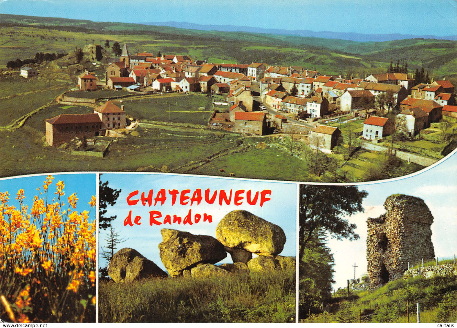 48-CHATEAUNEUF DE RANDON-N°C-3641-D/0353 - Chateauneuf De Randon