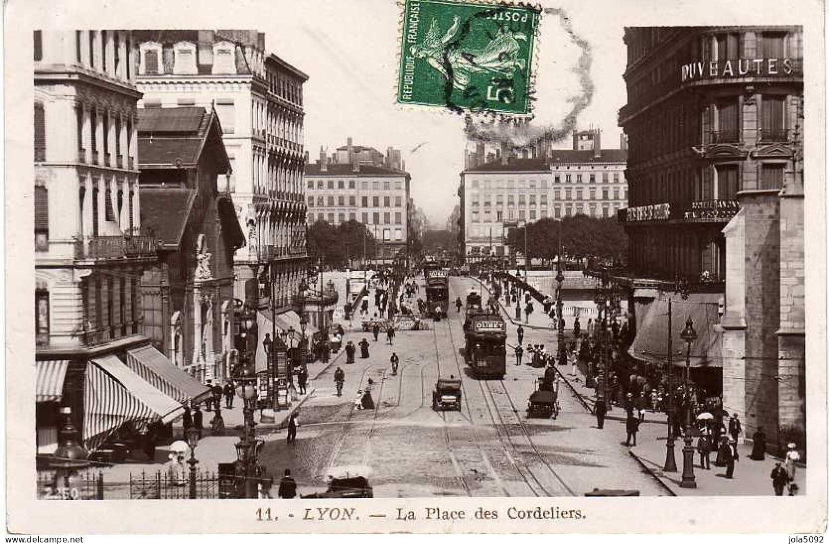69 - LYON - La Place Des Cordeliers - Lyon 2