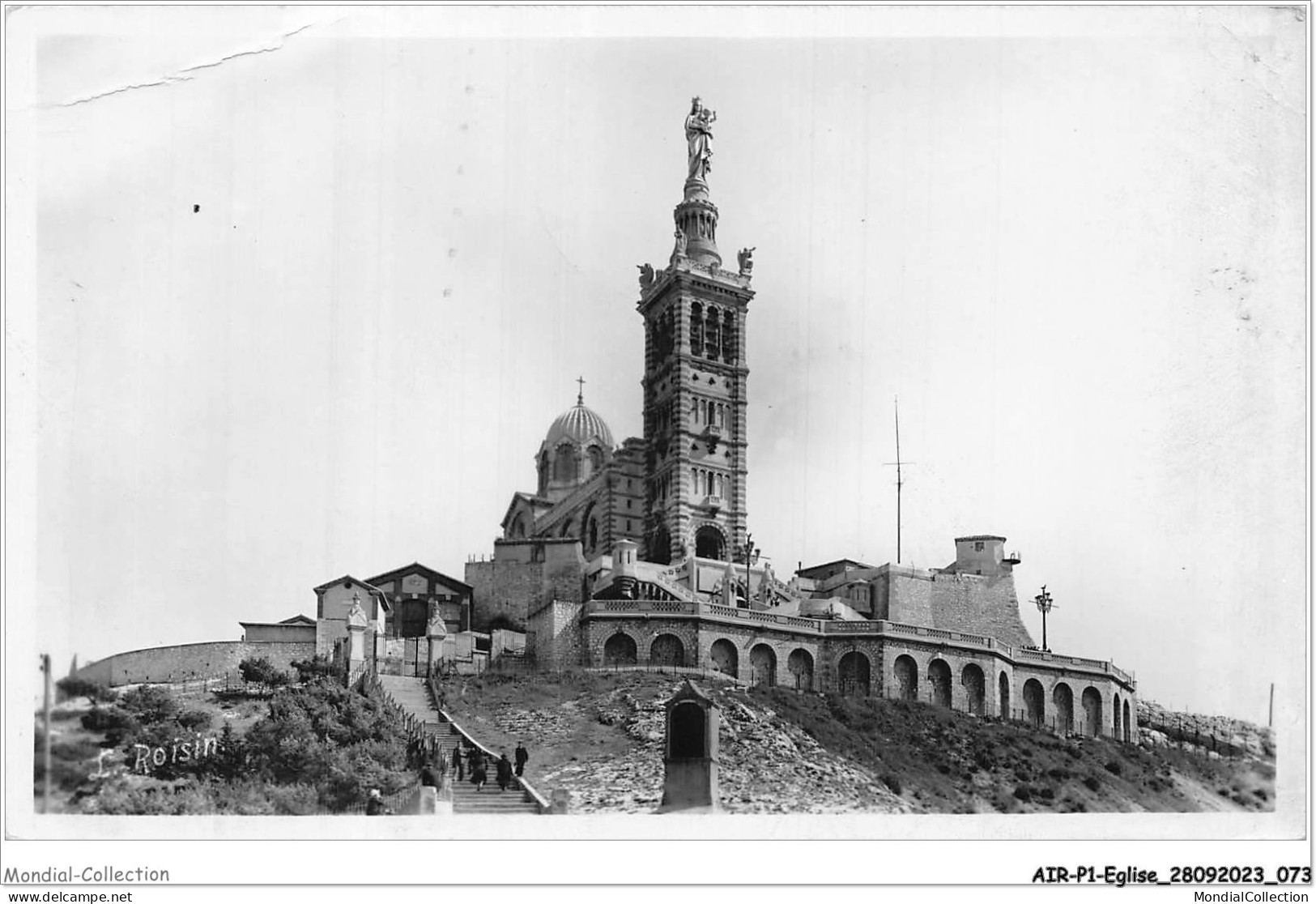 AIRP1-EGLISE-0037 - Marseille - Notre-dame De La Garde  - Eglises Et Cathédrales