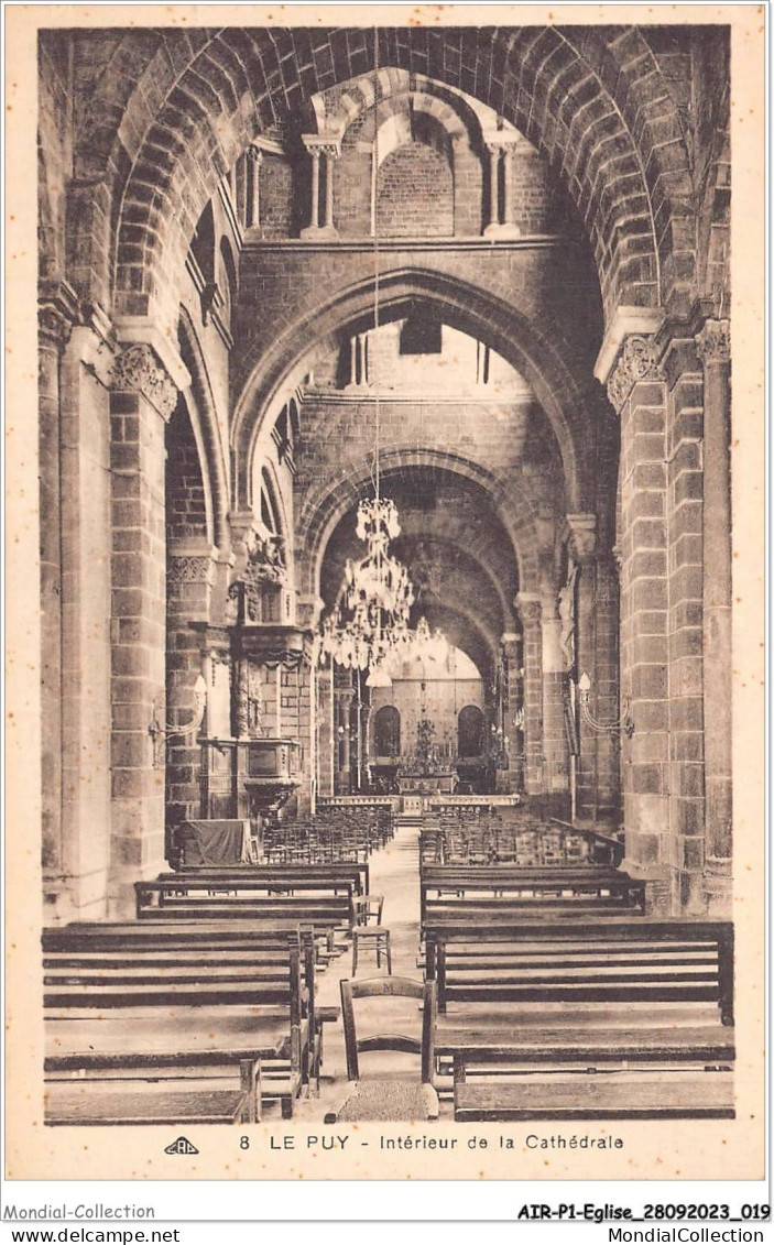 AIRP1-EGLISE-0010 - Le Puy - Interieur De La Cathédrale - Eglises Et Cathédrales