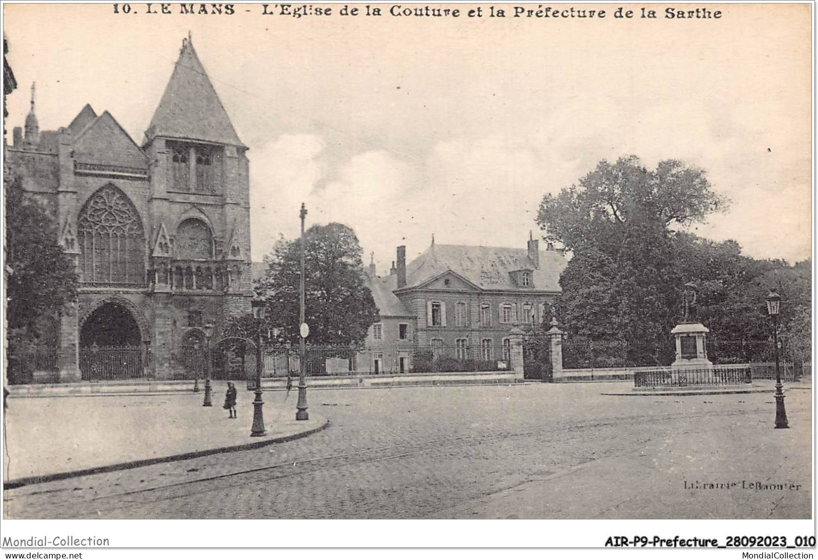 AIRP9-PREFECTURE-0938 - Le Mans - L'église De La Couture Et La Préfecture De La Sarthe - Altri & Non Classificati