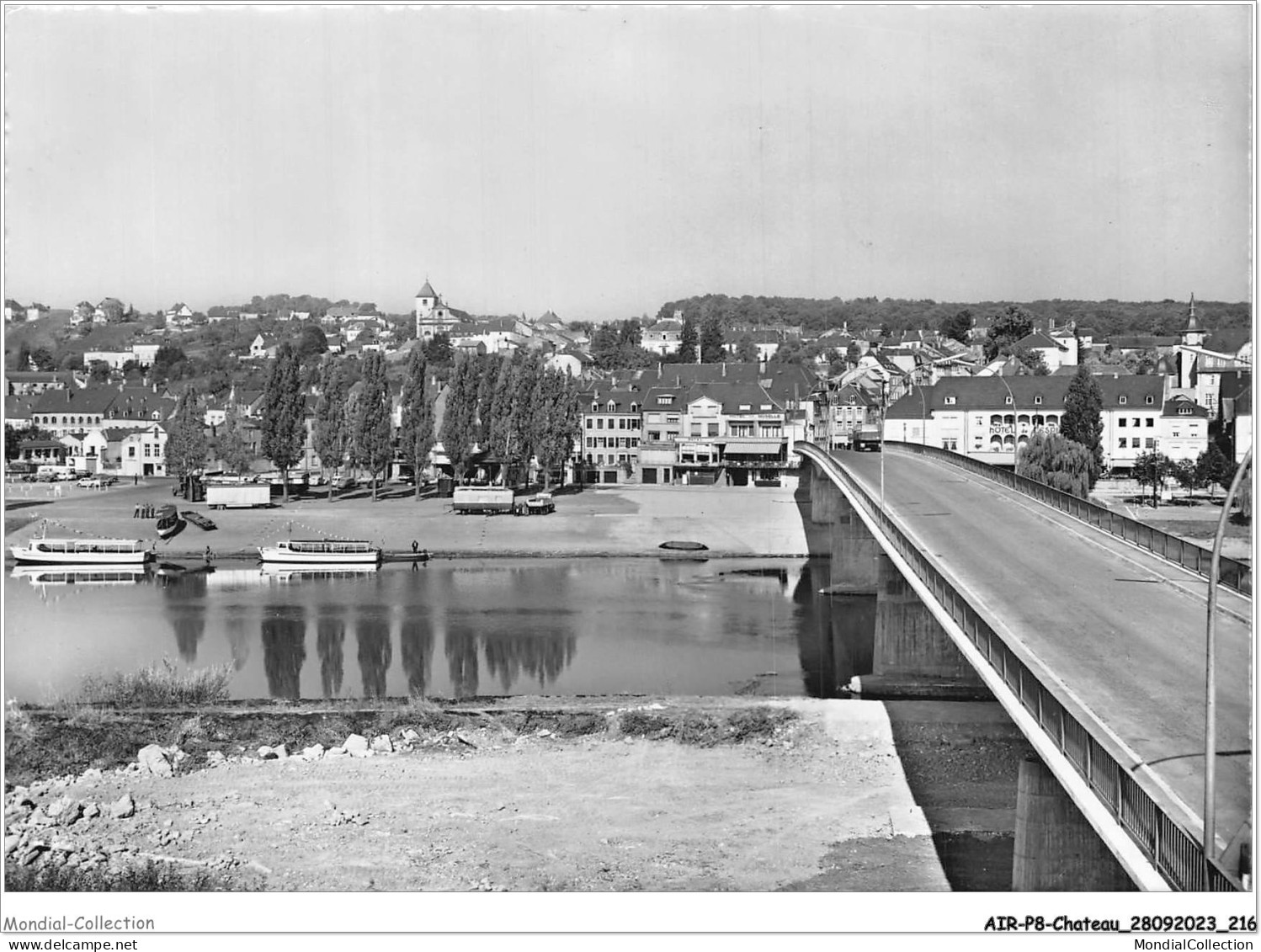 AIRP8-PONT-0932 - Remich - Pont De La Moselle Et Vue Générale - Ponti