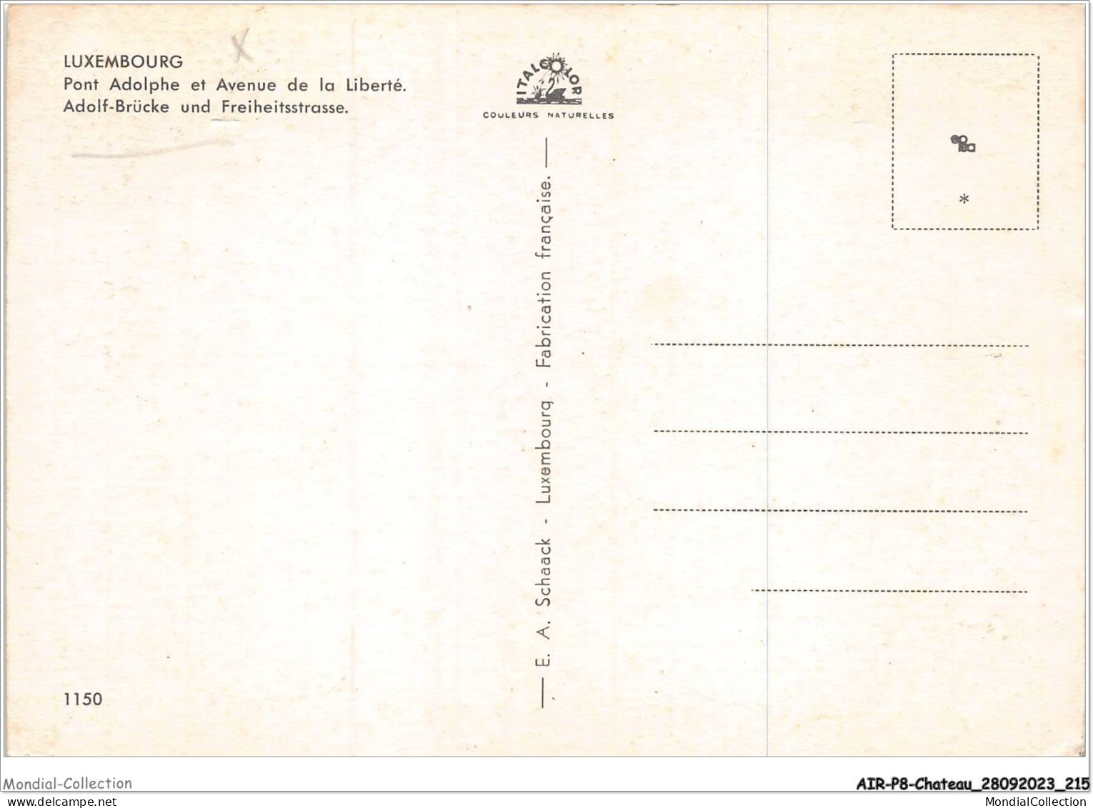 AIRP8-PONT-0931 - Luxembourg - Pont Adolphe Et Avenue De La Liberté - Brücken