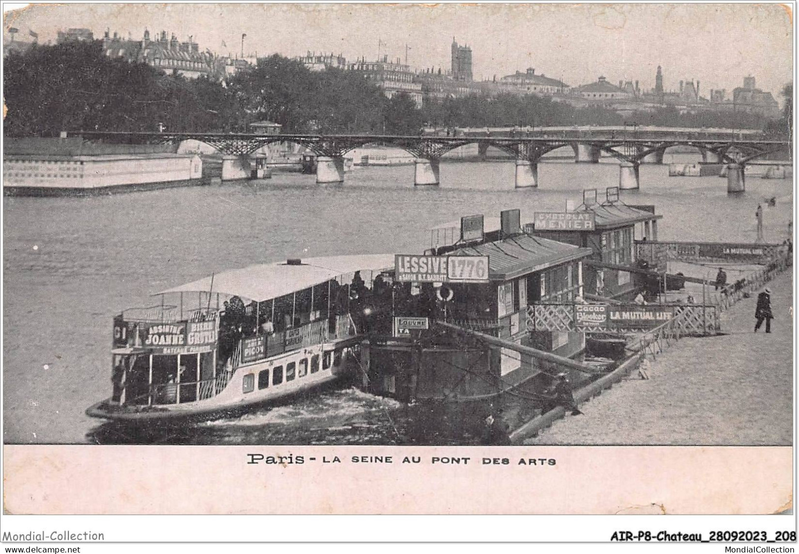 AIRP8-PONT-0928 - Paris - La Seine Au Pont Des Arts - Ponti