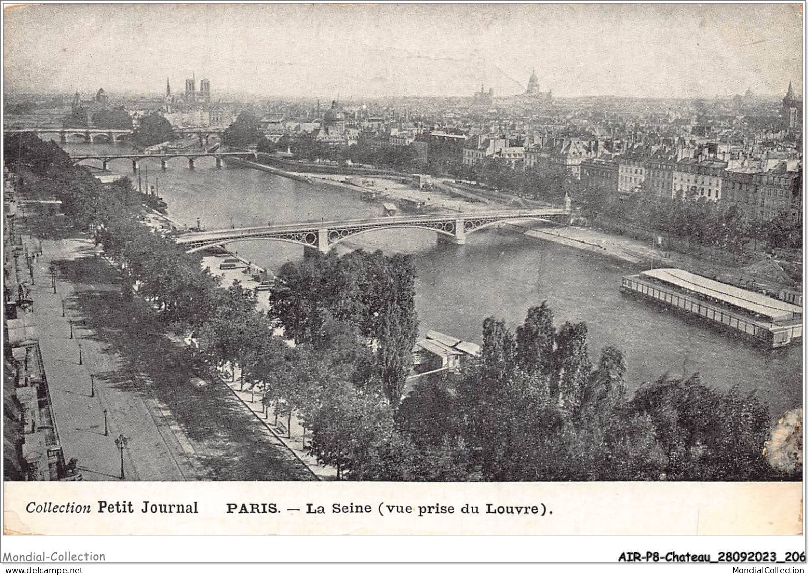 AIRP8-PONT-0927 - Paris - La Seine Vue Prise Du Louvre - Ponti