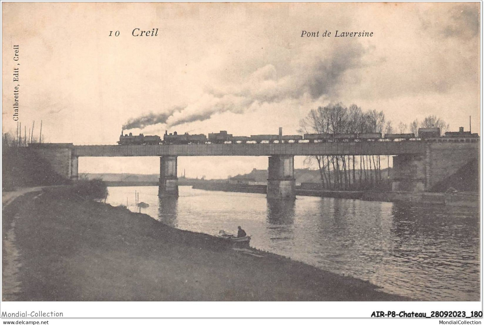 AIRP8-PONT-0914 - Creil - Pont De Laversine - Brücken