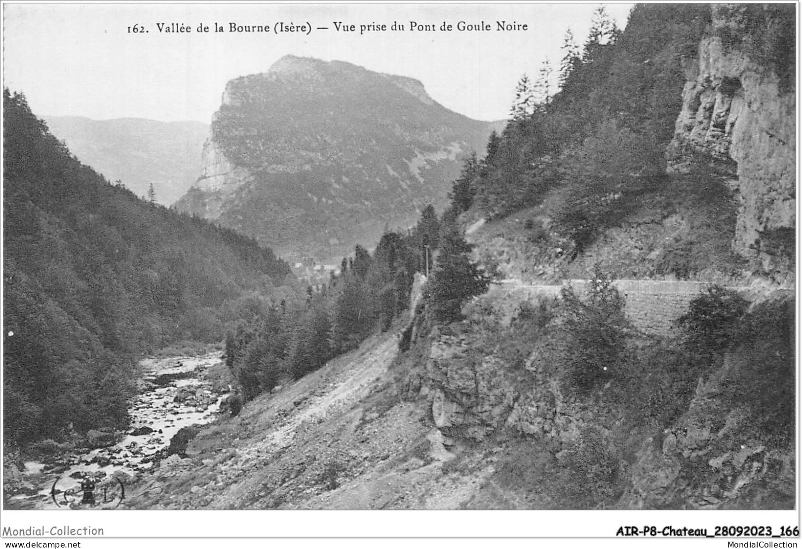 AIRP8-PONT-0907 - Vallée De La Bourne - Vue Prise Du Pont De Goule Noire - Ponti