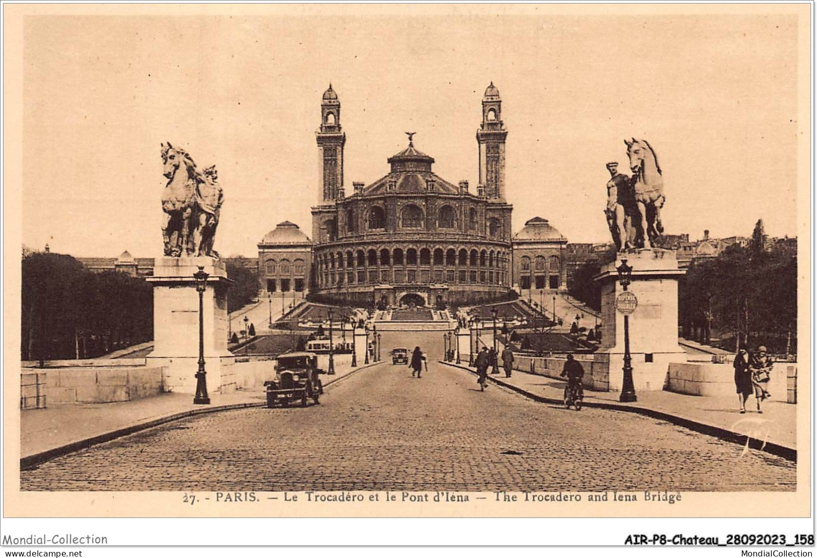 AIRP8-PONT-0903 - Paris - Le Trocadéro Et Le Pont D'iena - Brücken