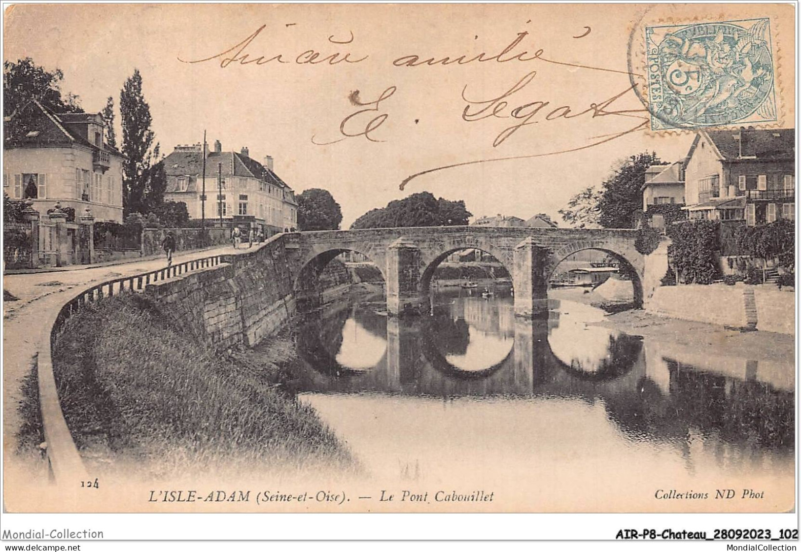 AIRP8-PONT-0875 - L'isle-adam - Le Pont Cabouillet - Ponts