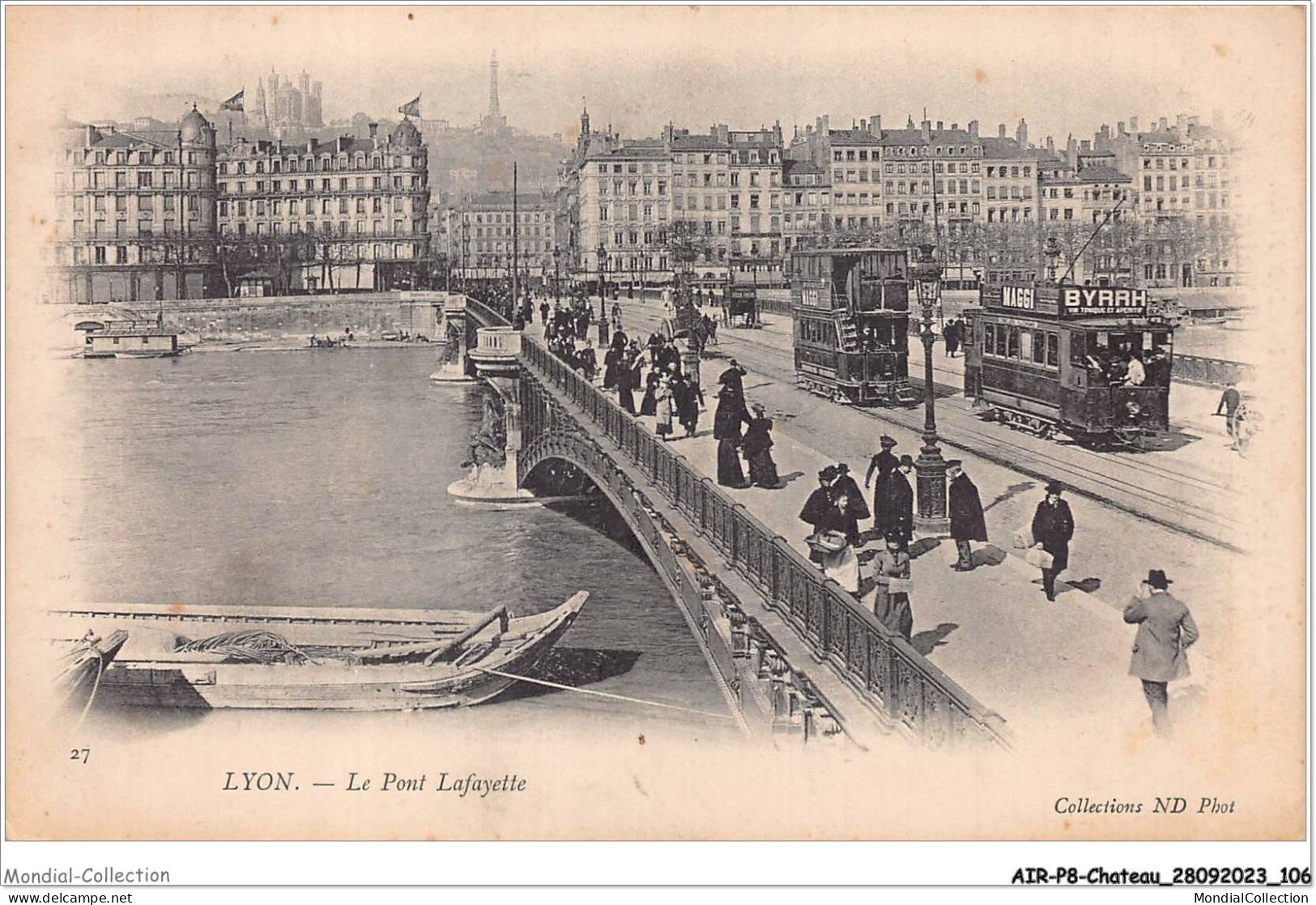 AIRP8-PONT-0877 - Lyon - Le Pont Lafayette - Ponts