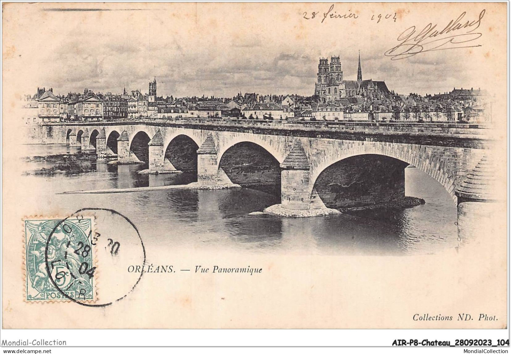 AIRP8-PONT-0876 - Orleans - Vue Panoramique - Ponts