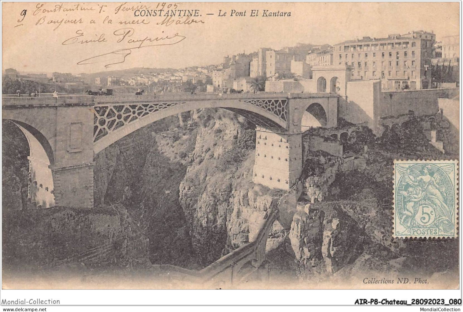 AIRP8-PONT-0864 - Constantine - Le Pont El Kantara - Ponti