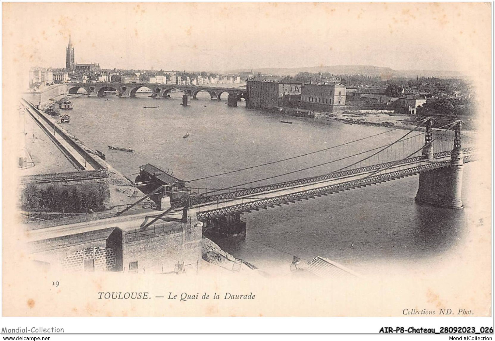 AIRP8-PONT-0837 - Toulouse - Le Quai De La Daurade - Ponts