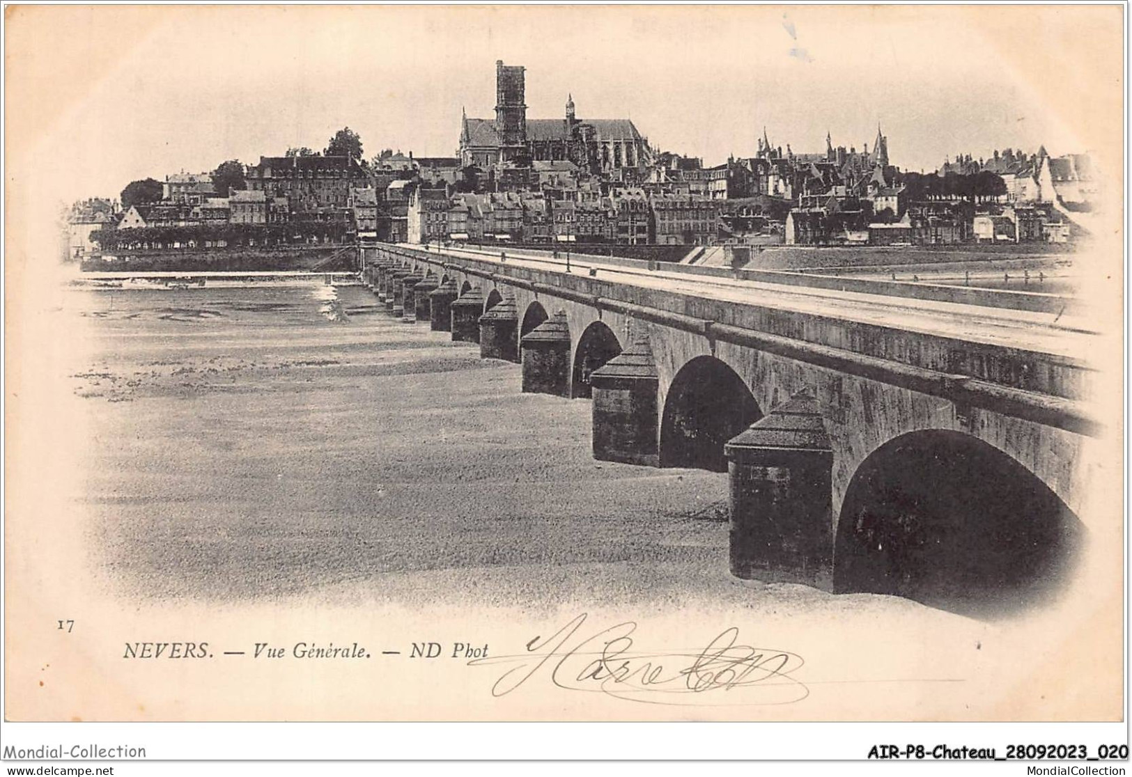 AIRP8-PONT-0834 - Nevers - Vue Générale - Brücken