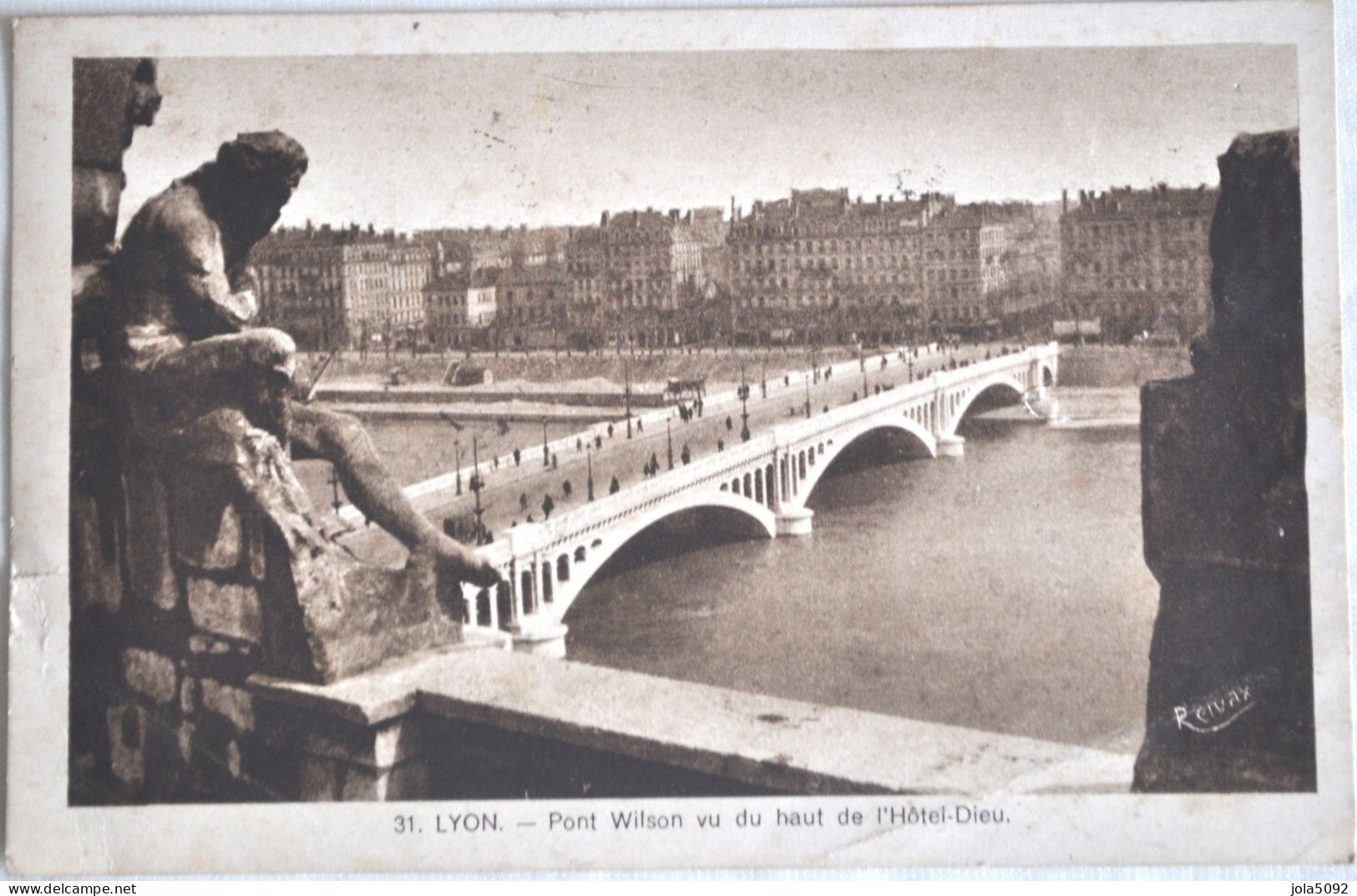 69 - Pont Wilson Vu Du Haut De L'Hôtel-Dieu - Lyon 3